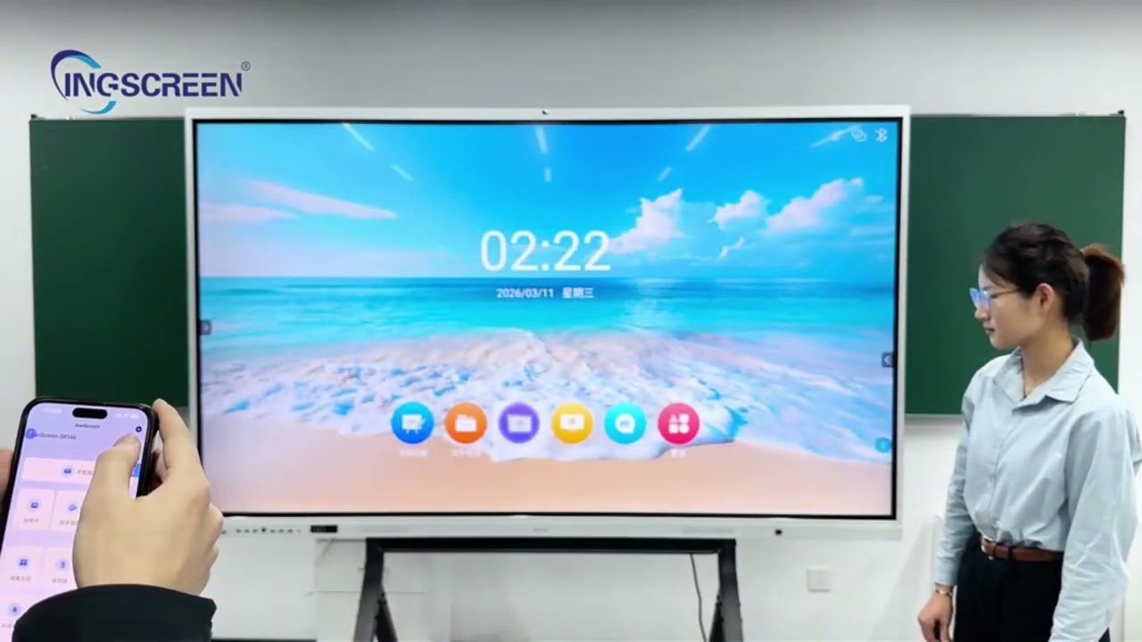 Giới thiệu màn hình tương tác thông minh INGSCREEN Chip RK3588