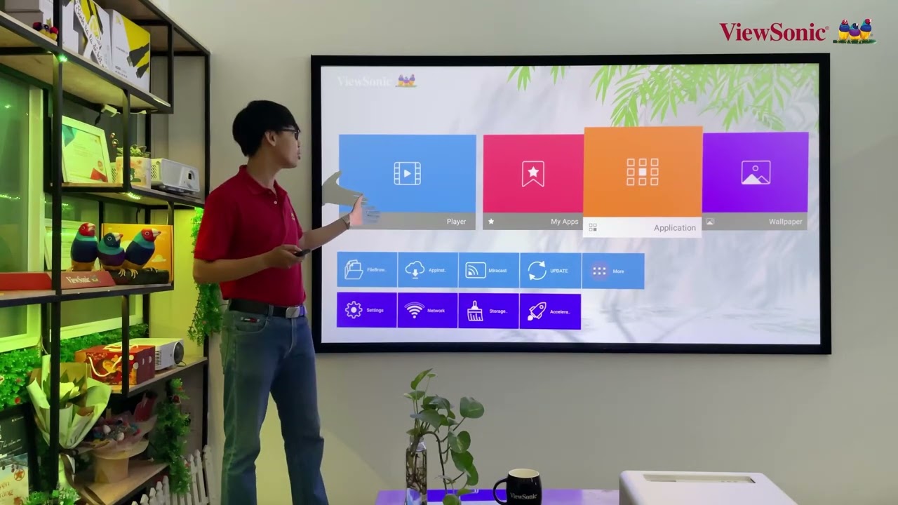 Hướng Dẫn Và Cài Đặt Máy Chiếu Gần Thông Minh LED ViewSonic X2   Giúp Bạn Khai Thác Tối Đa Tiềm Năng